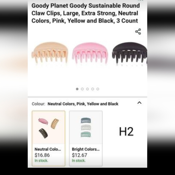 Goody Hair Brand New Goody Hair Clips Poshmark